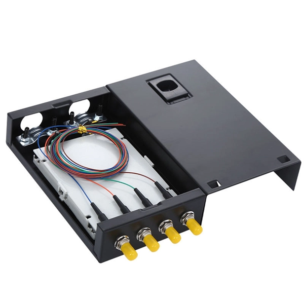 Color sequence of eight-core fiber optic terminal box