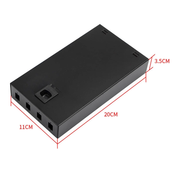 Customized partitions for small electrical distribution boxes