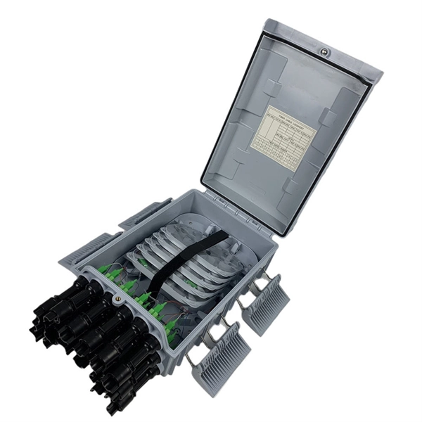 20 open patch panels in the patch cabinet
