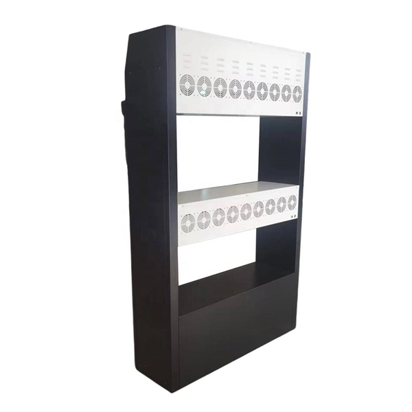 Fixing parameters for vertical cable trays